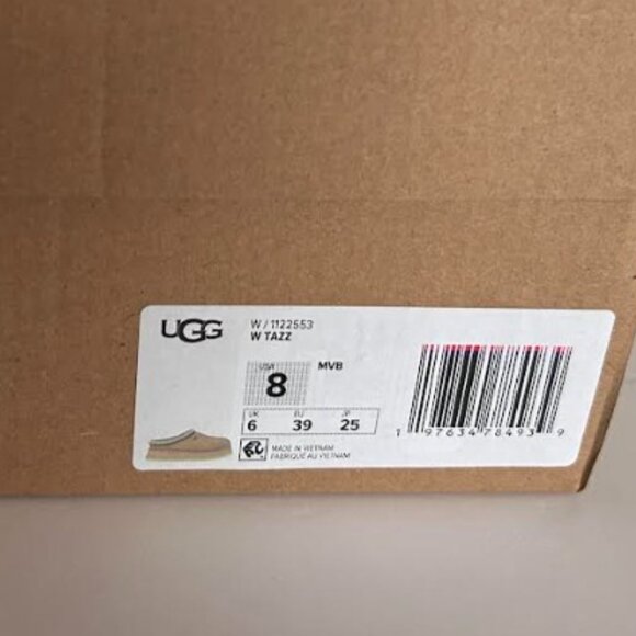 UGG Tazz Platform Slipper Mustard Seed/Vibrant Green 8 - Picture 15 of 15